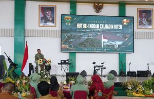 Syukuran HUT Ke-1 Kodam XXI/Radin Inten, Tegaskan Komitmen “Bekerja dengan Hati”