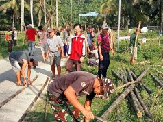 Menuju HUT RI ke-81, Kades Babat Ajak Warga Gerakkan Padat Karya untuk Desa Bersih