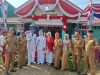 Dirgahayu Republik Indonesia, Kades Babat dan Perangkat Desa Foto Bersama dengan Camat Usai Upacara