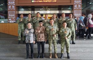 TNI-Pemda Perkuat Sinergi, Program Desaku Maju Didorong hingga Pelosok Lampung