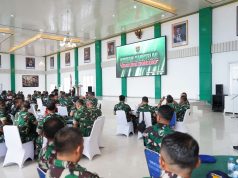 Kasrem 043/Gatam Hadiri Monitoring Tim Penyuluh Karhutla Kodam XXI/Radin Inten