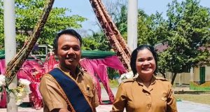 Siswa/i dan Dewan Guru SMPN 16 Kaur Sambut Baik Kehadiran Kepsek Baru