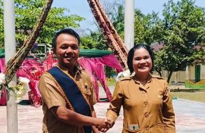Siswa/i dan Dewan Guru SMPN 16 Kaur Sambut Baik Kehadiran Kepsek Baru