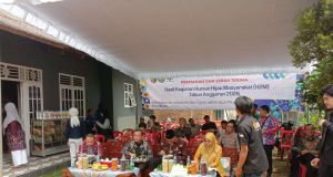 Peresmian dan Serah Terima Hasil Kegiatan Hunian Hijau masyarakat (H2M)