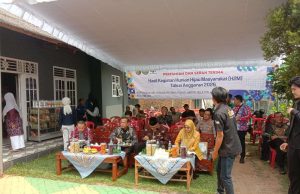 Peresmian dan Serah Terima Hasil Kegiatan Hunian Hijau masyarakat (H2M)