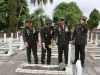 Kasrem 043/Gatam Hadiri Ziarah Nasional HUT ke-81 TNI di TMP Tanjung Karang
