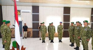 Pangkat Naik, Tanggung Jawab Bertambah, Danrem 043/Gatam Tekankan Keteladanan Prajurit