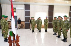 Pangkat Naik, Tanggung Jawab Bertambah, Danrem 043/Gatam Tekankan Keteladanan Prajurit