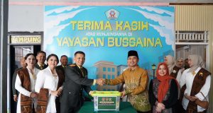 Tak Sekadar Upacara, HUT ke-81 TNI di Lampung Diisi Anjangsana ke Panti Asuhan