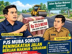 PJS Muba Soroti Peningkatan Jalan Berlian Makmur–Sukarami, Hanya Berbalik Judul, Soroti Potensi Kebocoran APBD, APH Diminta Periksa Kabid Ahmad Fadly