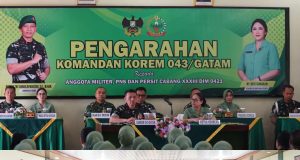 Danrem Gatam: Prajurit Harus Peka dan Hadir Memberi Manfaat bagi Masyarakat