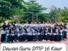Dewan Guru SMPN 16 Kaur Kompak Memajukan Sekolah, Lingkungan tertata Bersih dan Siswa Tertib