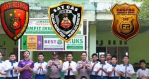 POLISI BERSAMA MASYARAKAT — Polsek Sungai Lilin Peduli Pendidikan